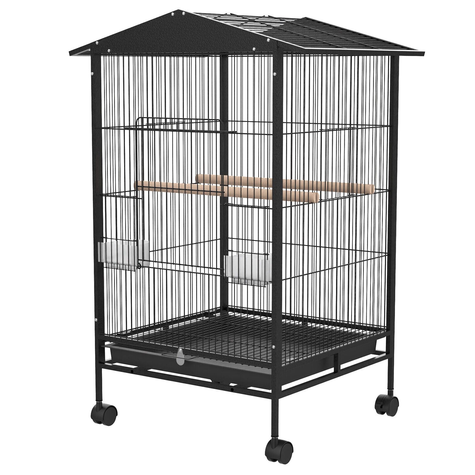 85cm Bird Cage Large Aviary Parrot Perch Budgie Standing – Salelink
