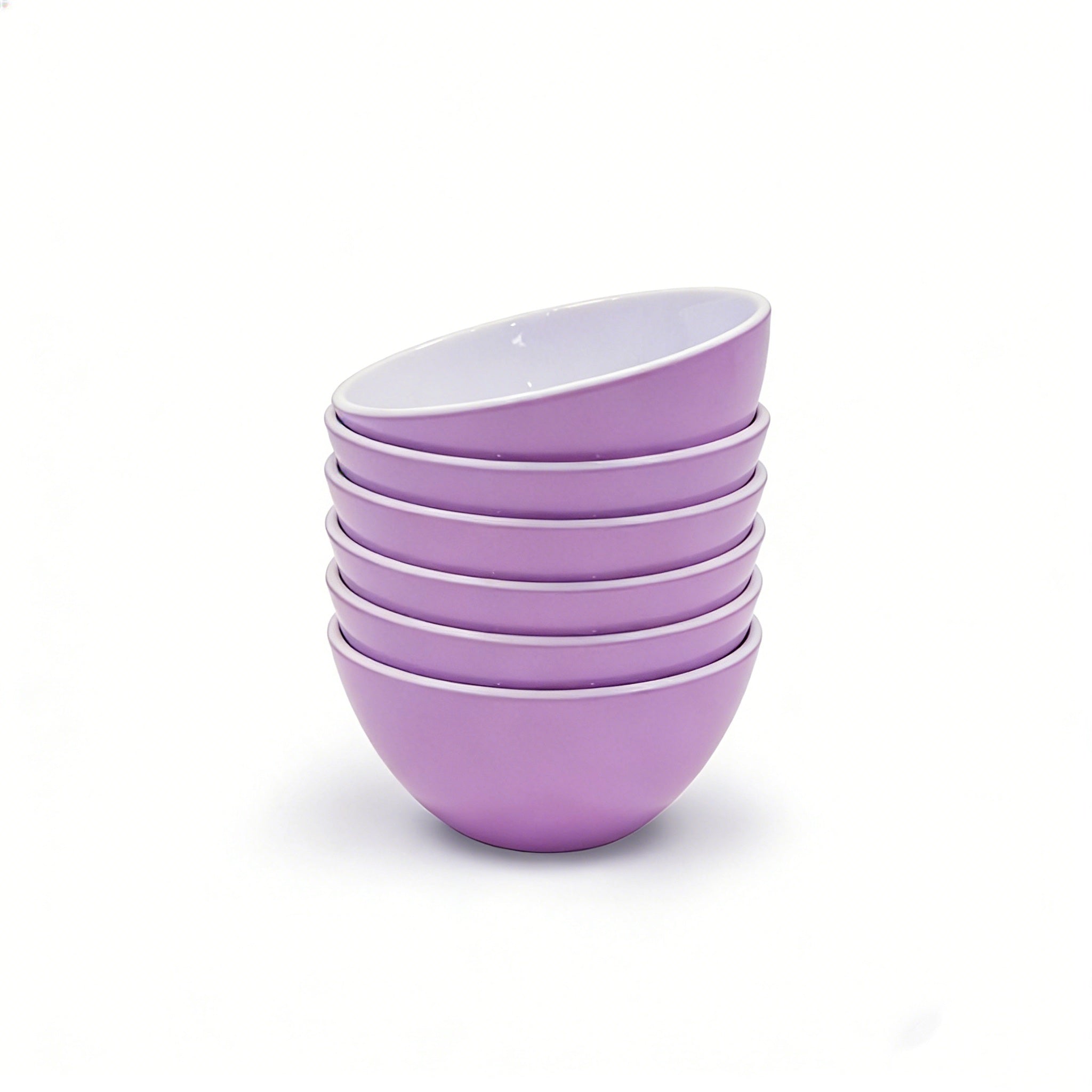 14.5CM Melamine Bowls Set, Melamine Cereal/Soup/Salad Bowls, Set of 6