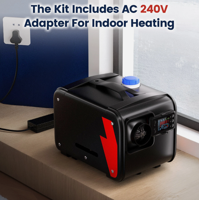 Diesel Air Heater Bluetooth 12V 24V 8KW 240V