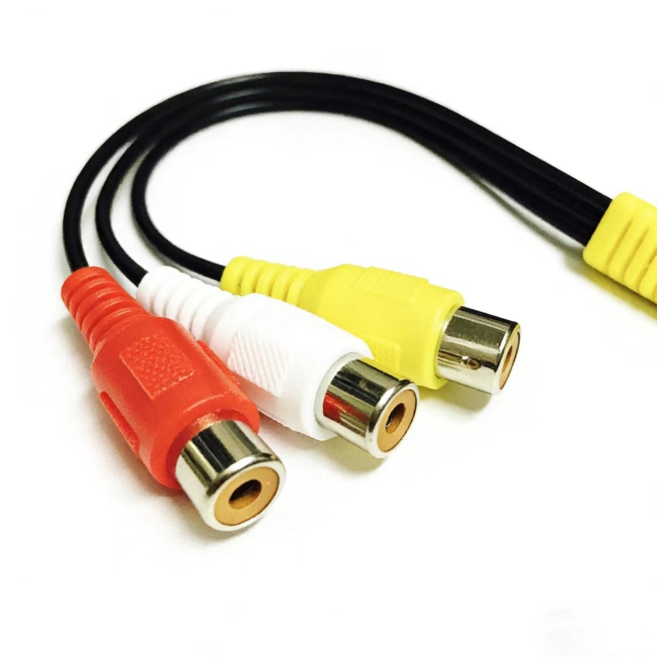 3.5mm AUX Male to 3RCA Female Cable Composite Stereo Audio AV Adapter Cord