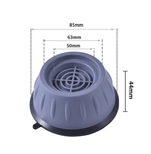 4PCS Anti-Vibration Feet Pads Washing Machine Plastic Mat
