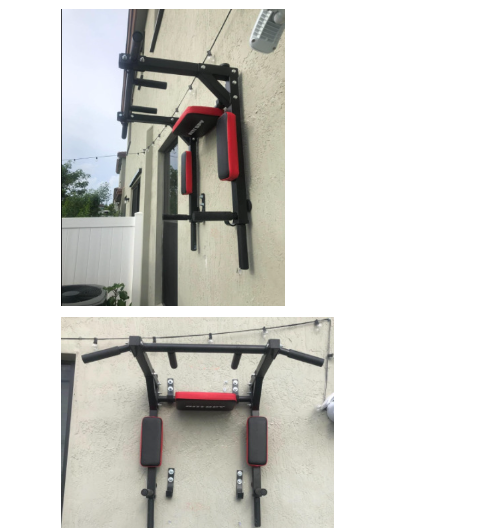 Pull Up Bar and Dip Station