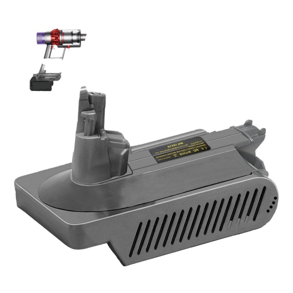 V10 Adapter for Milwaukee 18V Battery Convert to for Dyson SV12 Animal Absolute