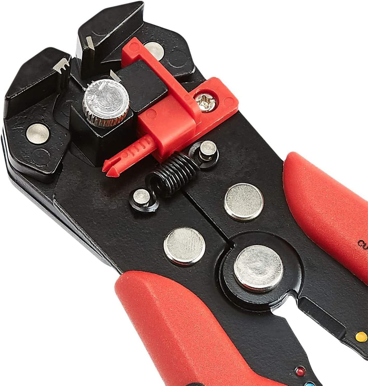 Self-Adjusting Wire Stripper and Crimping Tool – Strips 10-24 AWG