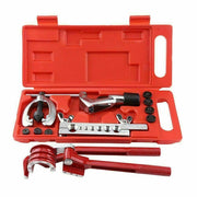 10pcs Flare Tool Kit Brake Air Line Double Flaring Set 3 In 1 Tube Pipe Bender