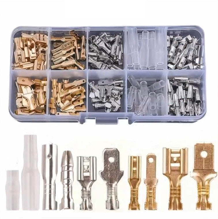 150pcs Male And Female Quick Connect Spade Wire Terminals
