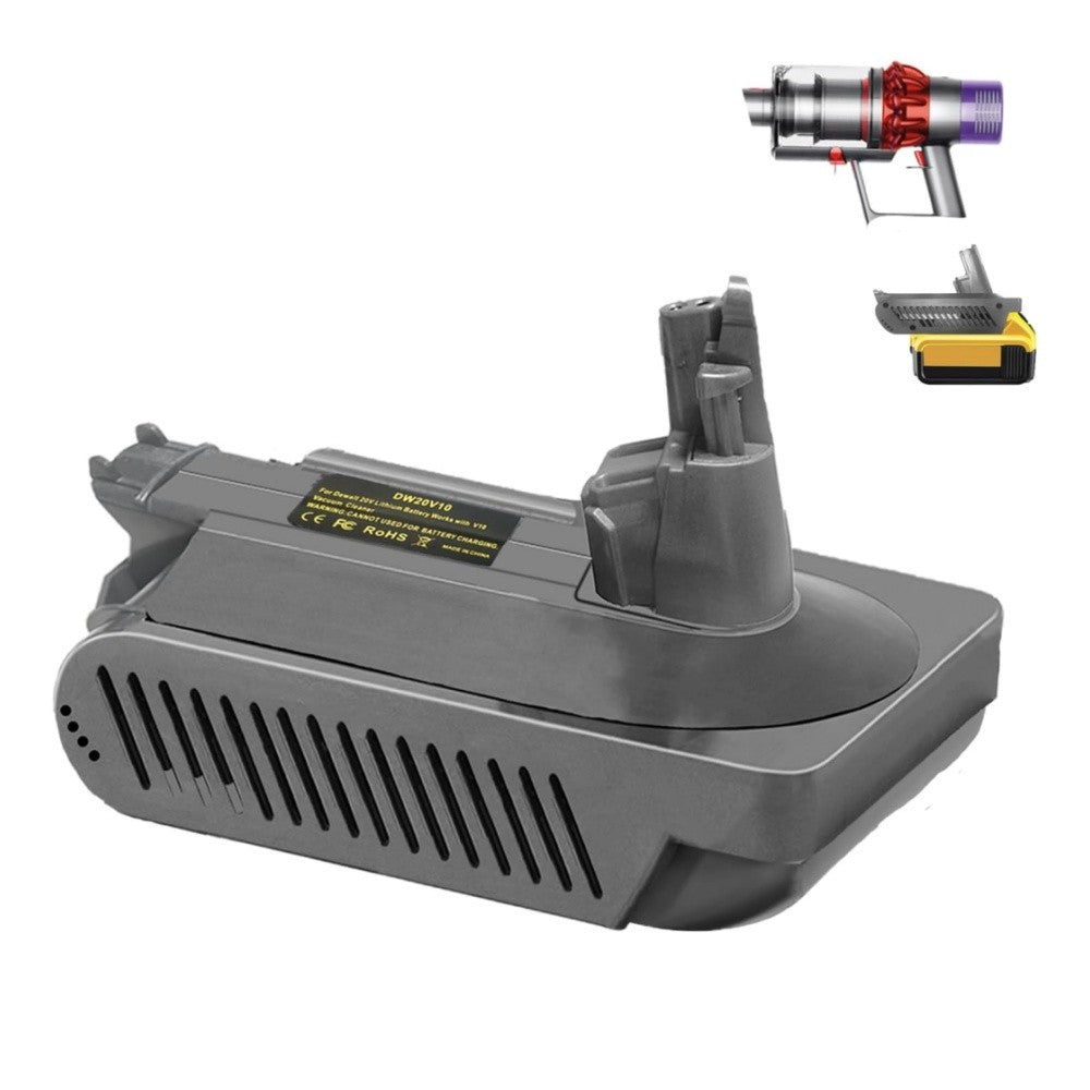 V10 Adapter for Dewalt 18V 20V Converter to for Dyson V10 SV12 Battery