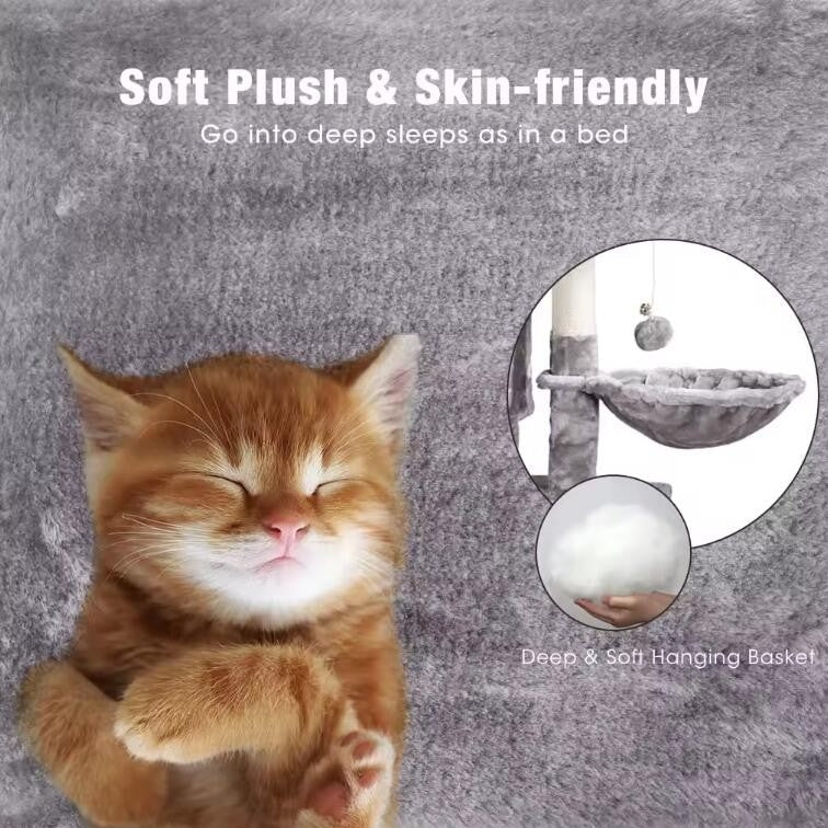 145CM Cat Tree Tower Scratching Post