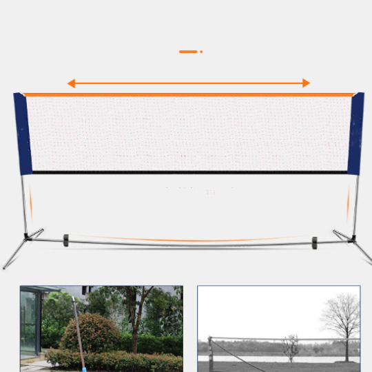 Portable Badminton Net Set 6.1m