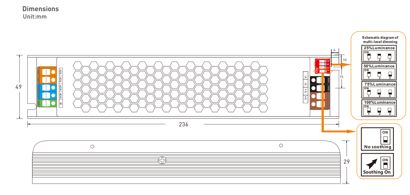 AC 240V to DC 24V 300W LED Driver Power Supply Transformer Adapter For LED Strip