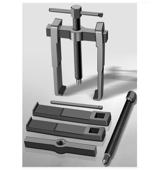 2-Claw Bearing Puller Versatile Handheld 8" Puller Carbon Steel