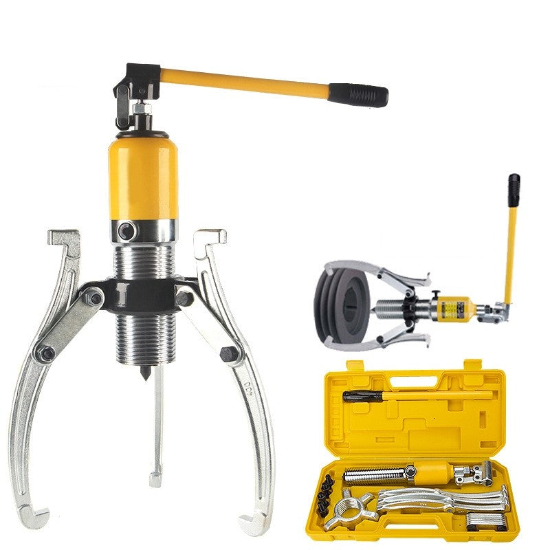 5T Hydraulic Bearing Gear Puller Wheel Hub Puller Separator Garage Tool 3 Jaws