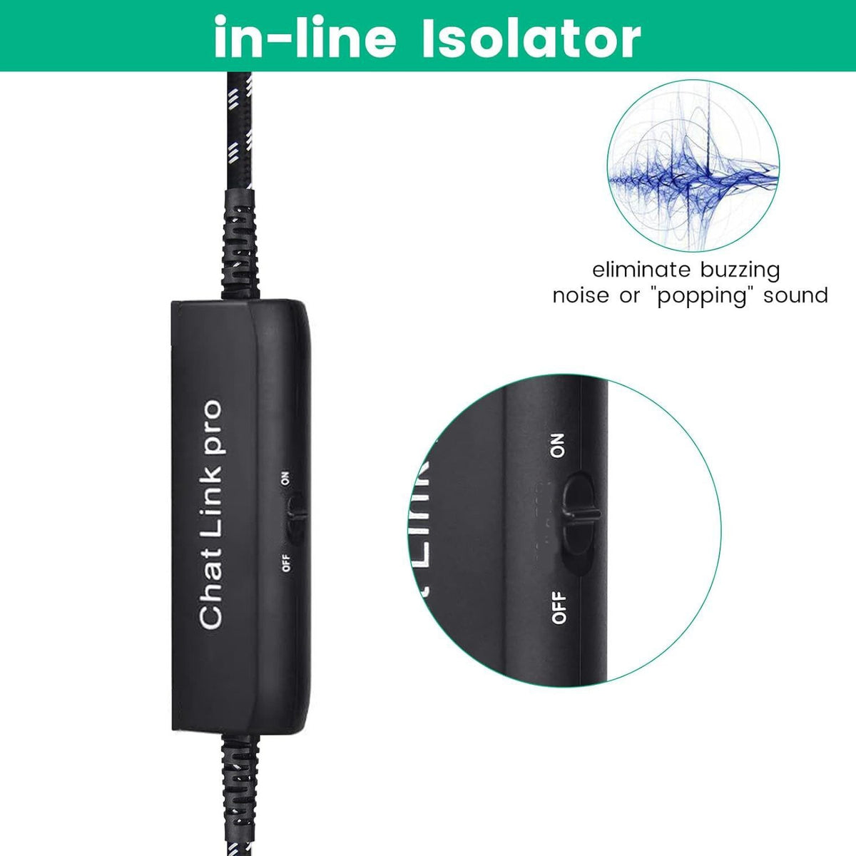 Chat Link Pro Cable for Elgato HD60 X, HD60S, HD60 S+, HD60 PRO, 4K 60 PRO