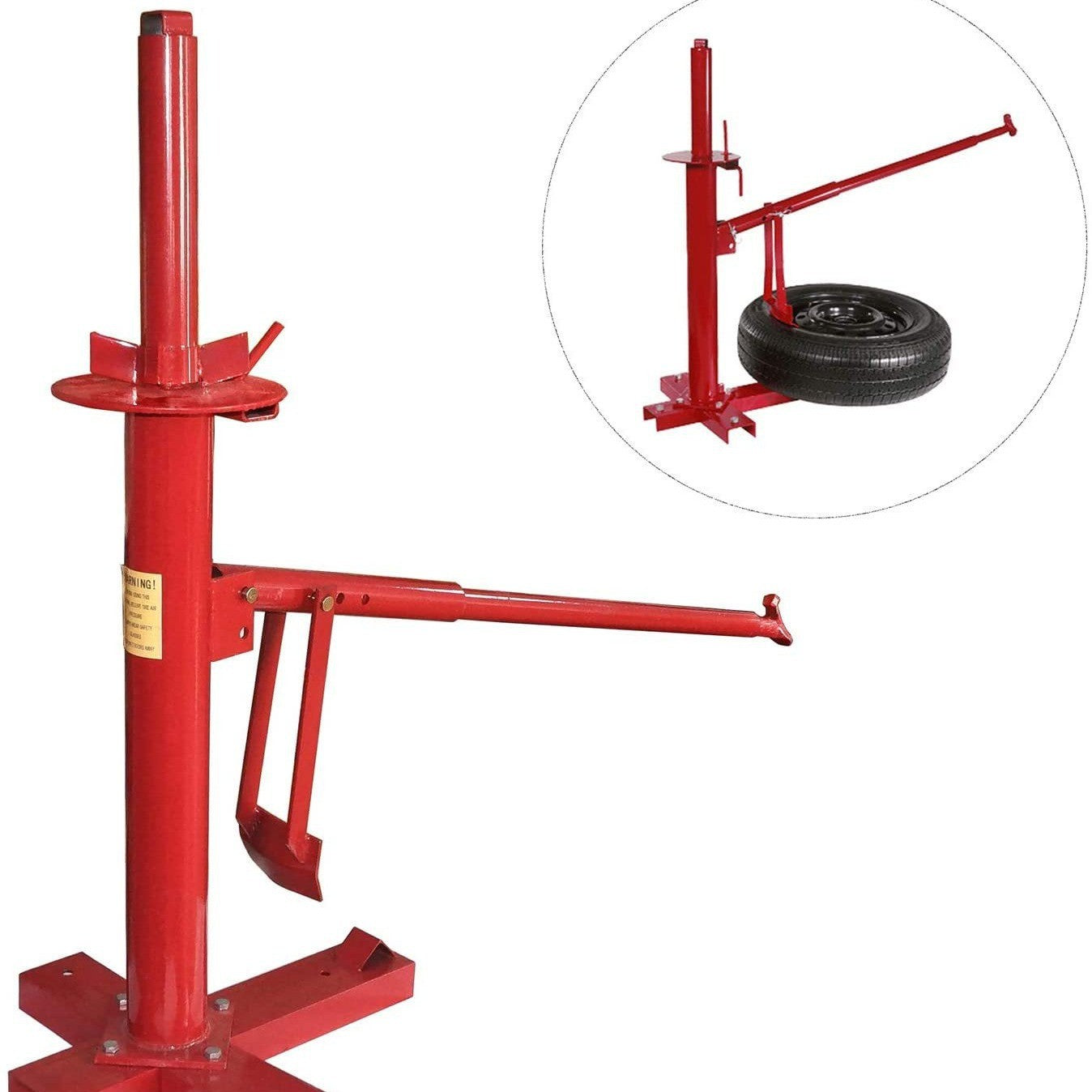 Portable Manual Tire Changer Bead Breaker Tool for Car Truck Motorcycle