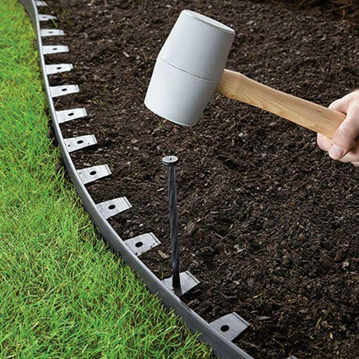 10M Lawn Edging Border Flexible Garden Path Fence Landscape