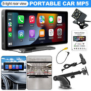 9" Portable Wireless Apple Carplay Android Car Stereo