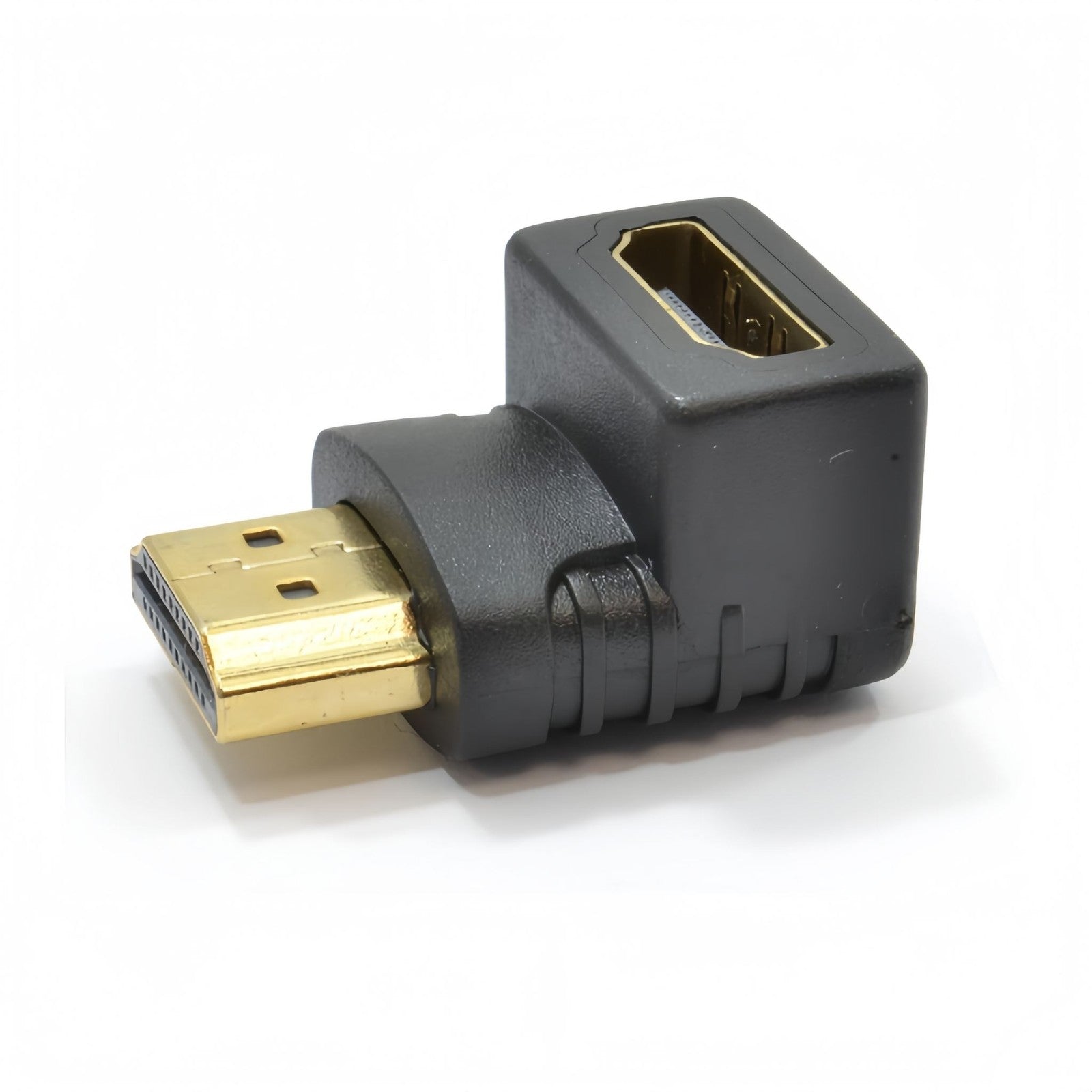 HDMI Male to HDMI Female 90 Degree Right Angle Adapter