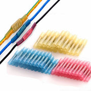 100PCS Heat Shrink Butt Wire Crimp Connectors