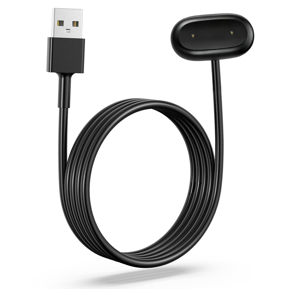 USB Magnetic Charging Cable for Google Fitbit Air Activity Tracker Black