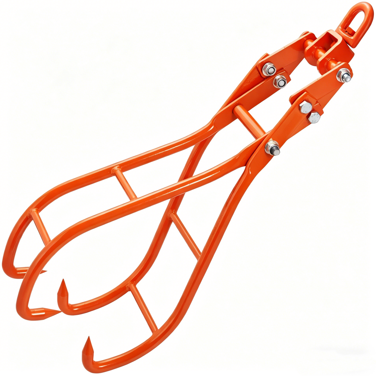 Timber Claw Hook with 4 Claws, Log Grapple, 1000kg Capacity 28inch