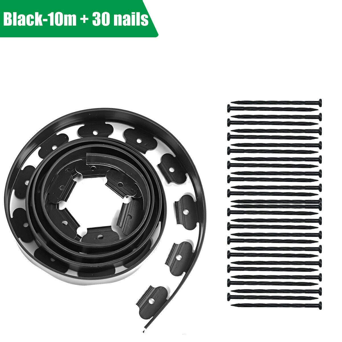 10M Lawn Edging Border Flexible Garden Path Fence Landscape