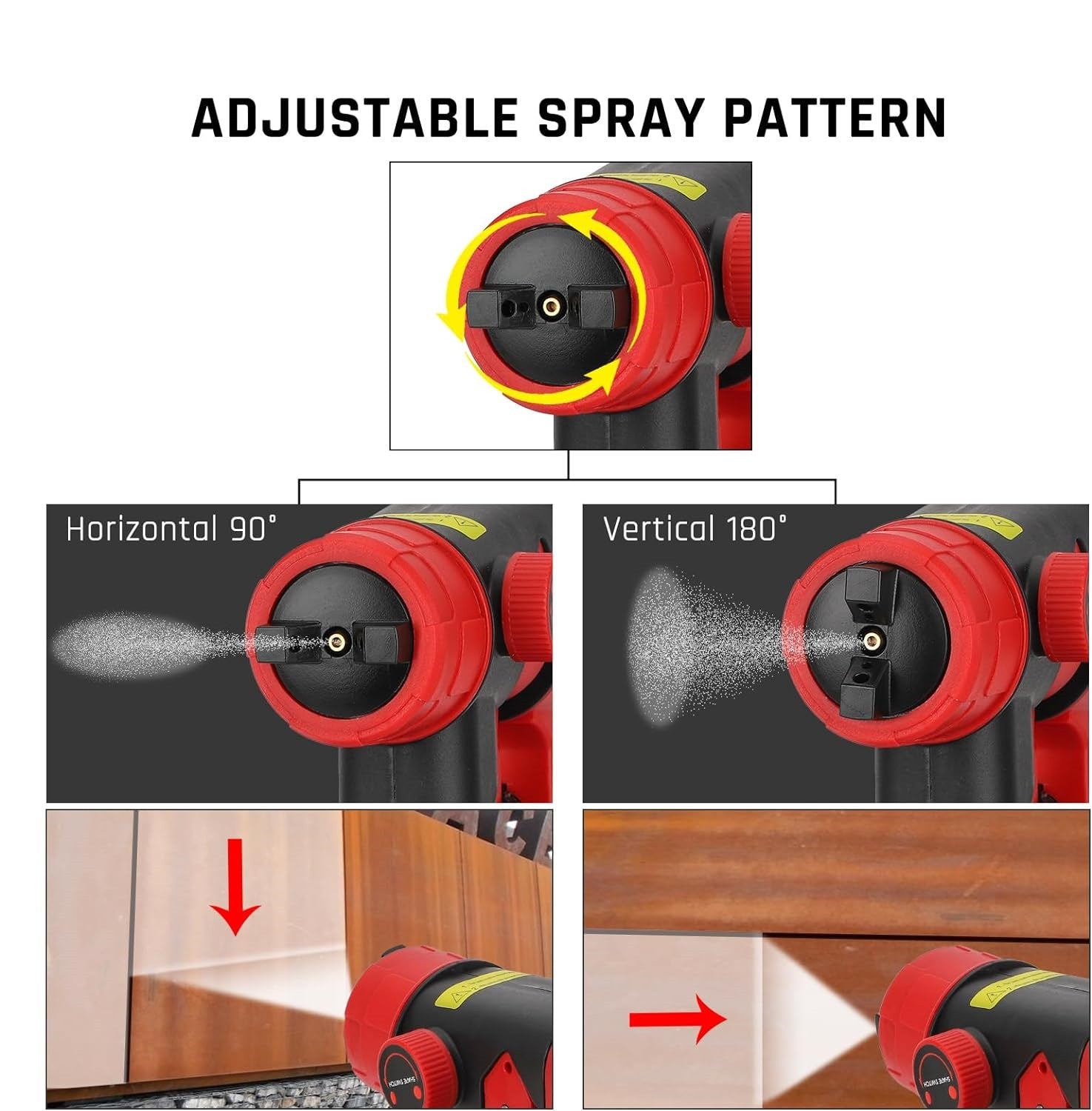 Paint Sprayer Fits Milwaukee 18V Battery Spray Gun Brushless Motor
