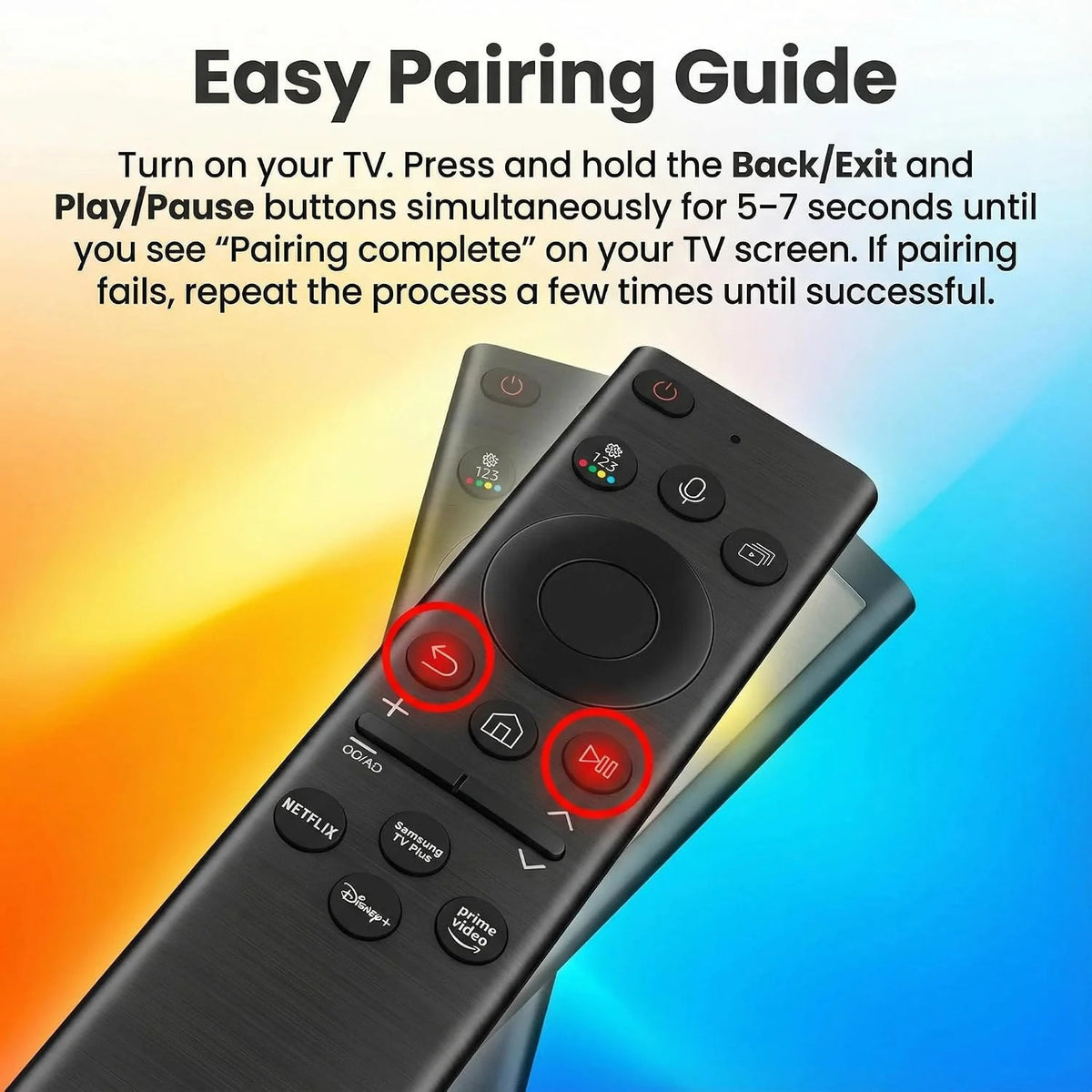 for Samsung TV Remote BN59-01385A 2018-2026, Solar Voice Remote Control