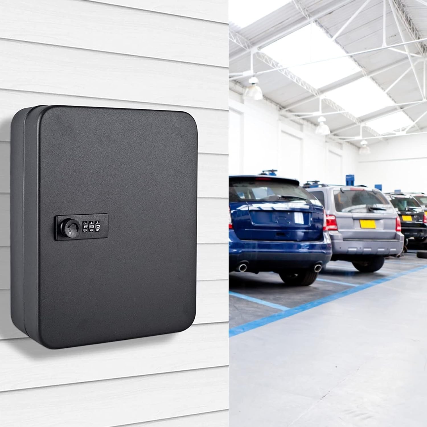 28 Key Safe Key Box Organizer with Key Tags