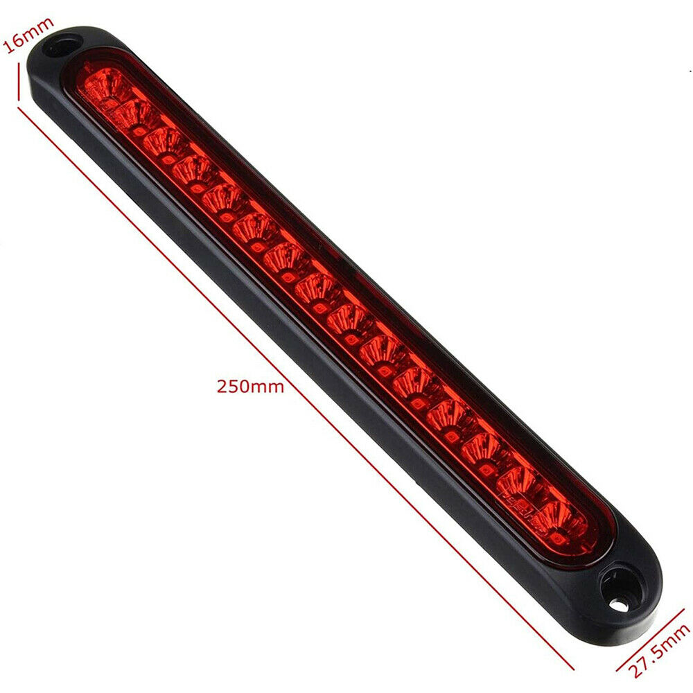 6x 15 LED Tail Lights UTE STOP Brake Indicator Reverse Slim Truck Trailer Light