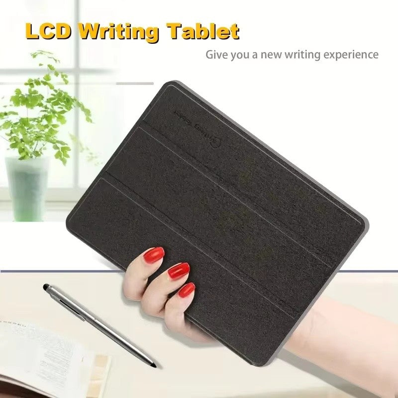 LCD Writing Tablet 10.1" with Faux Leather Case