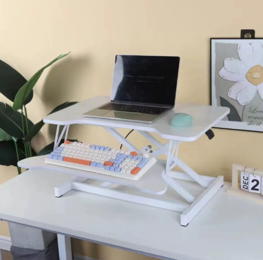 Laptop PC Monitor Computer Height Adjustable Table Standing Desk