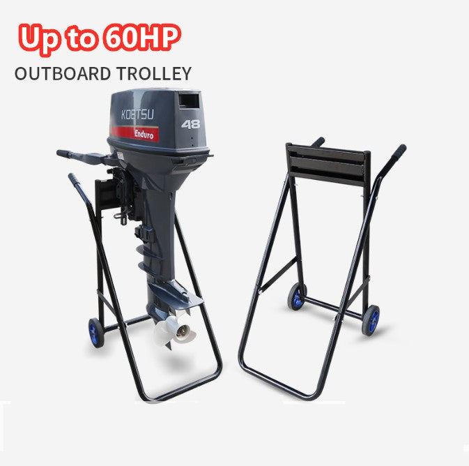 Outboard Motor Trolley Stand Suits Up To 60Hp Engine Carrier