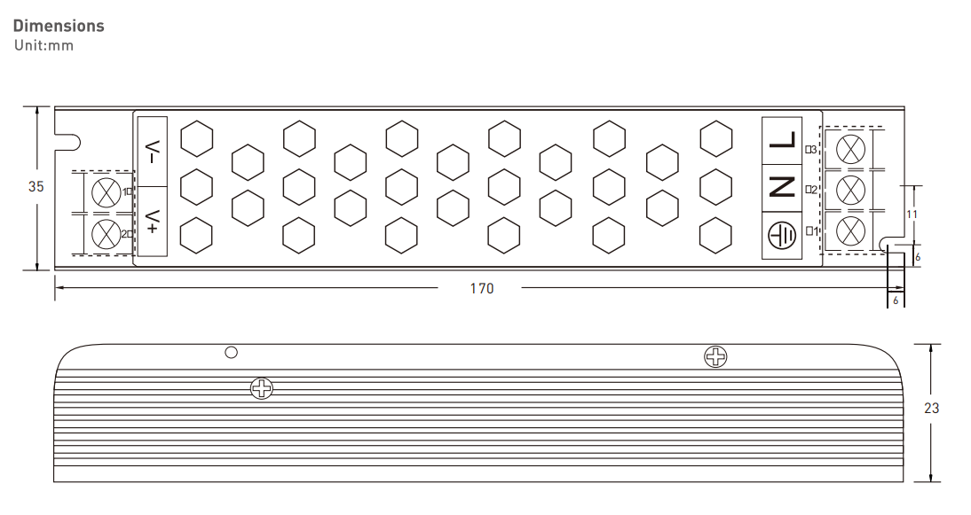 AC 240V to DC 24V 60W LED Driver Power Supply Transformer Adapter For LED Strip