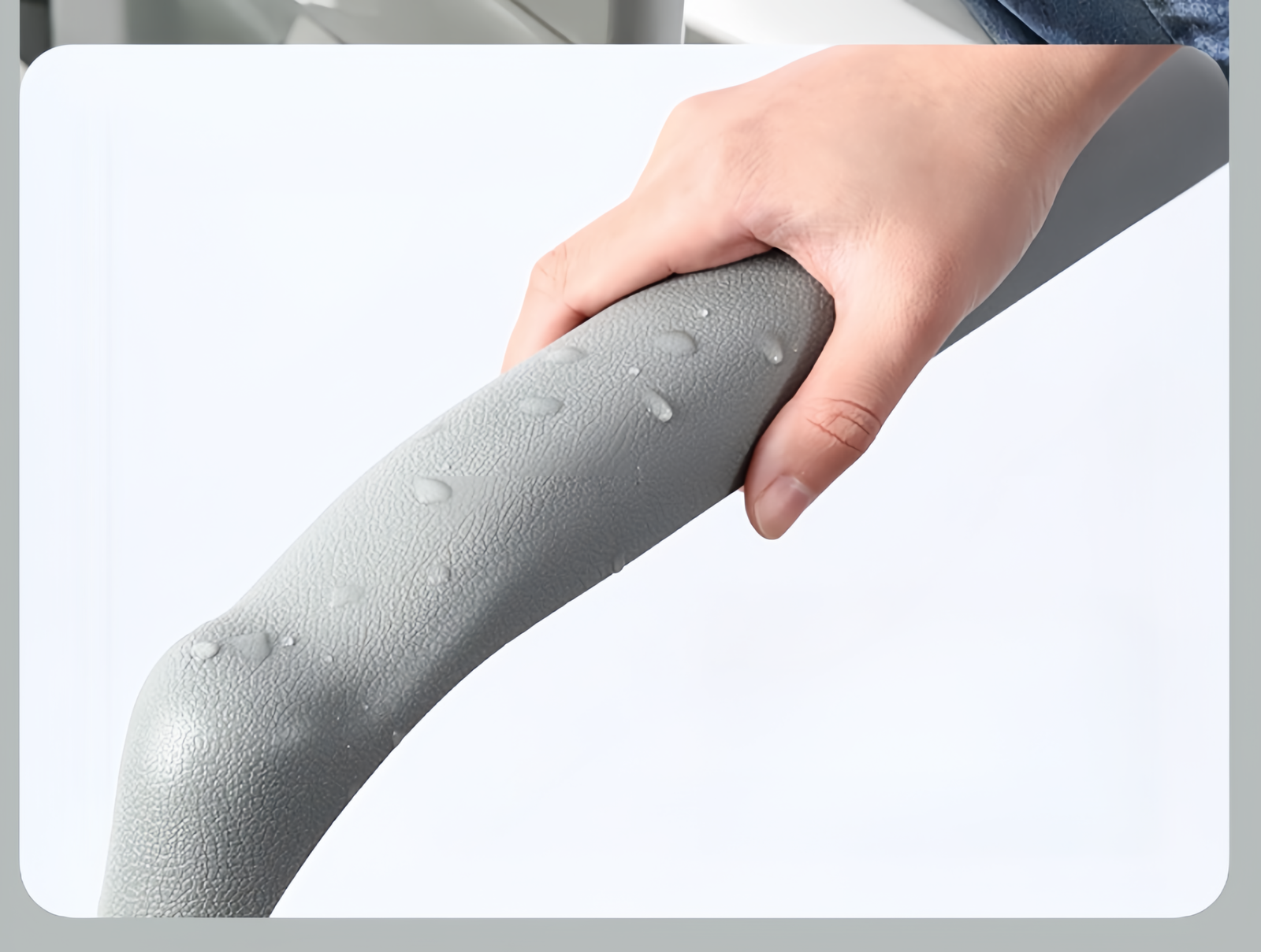 Toilet Support Frame Safety Grab Aid Rail for Elderly Disabled