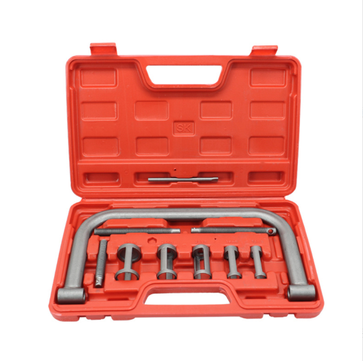 10pcs Valve Spring Compressor Tool Kit for Car Motorcycle Petrol Engines