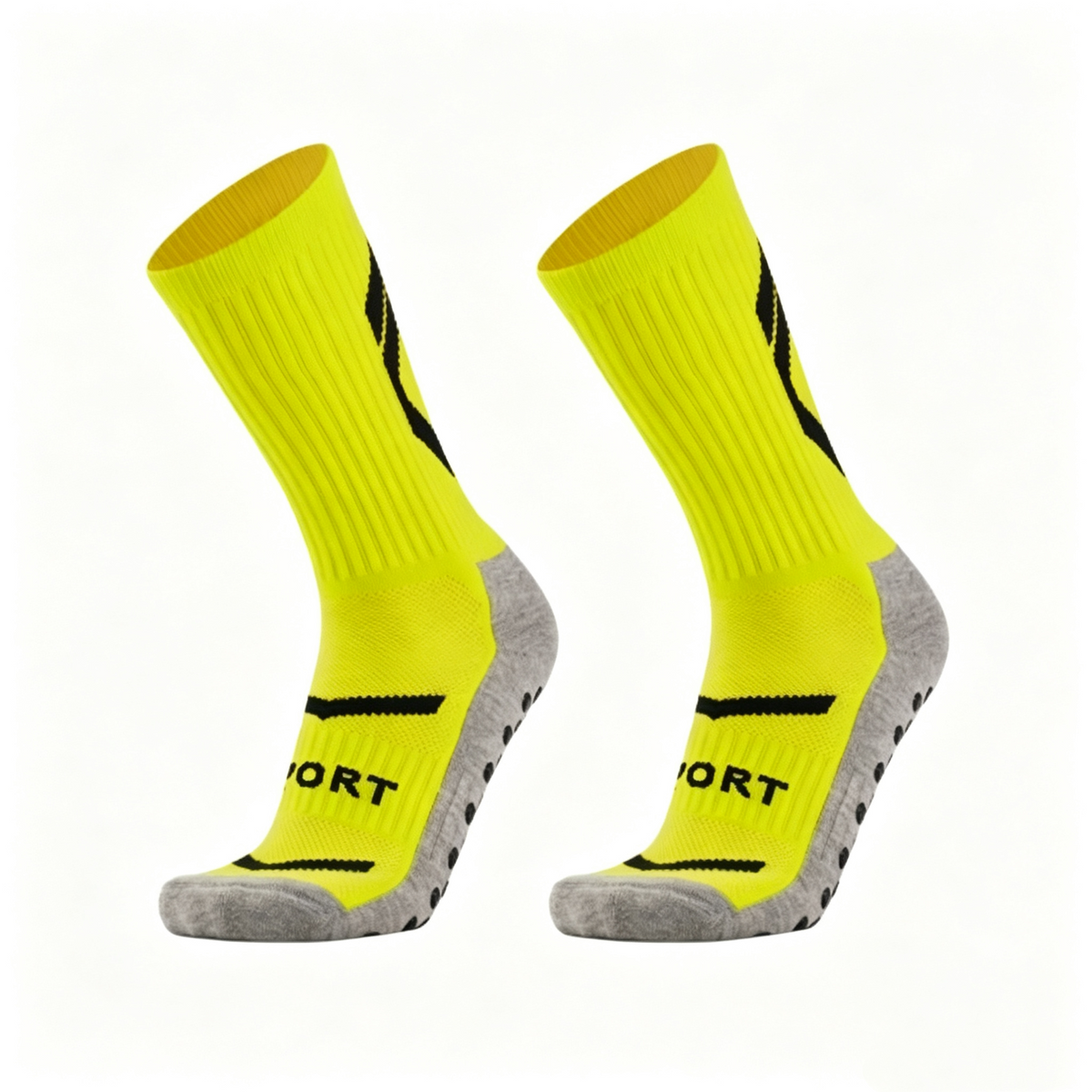 PVC Grip Dots Anti-Slip Soccer Basketball Football Sports Socks Skid Resistant