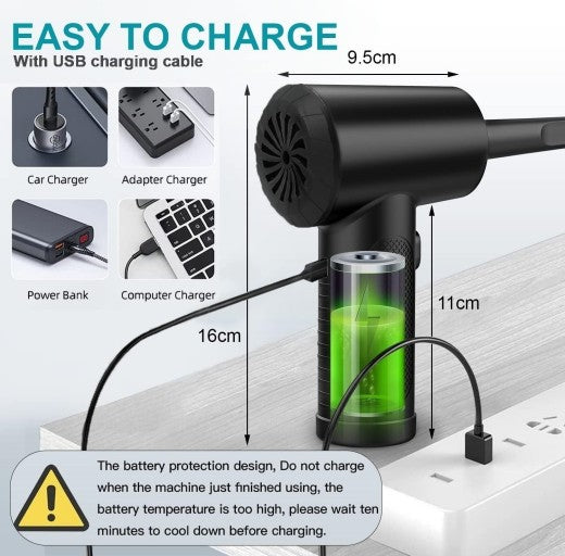 Cordless Electric Air Duster 51000RPM