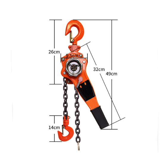 0.75T 3M Lever Block Chain Hoist