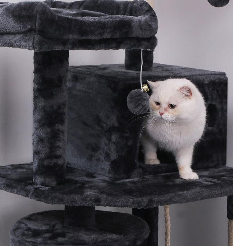 145CM Cat Tree Tower Scratching Post Scratcher