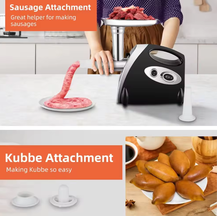 Electric Meat Grinder Mincer Sausage Filler