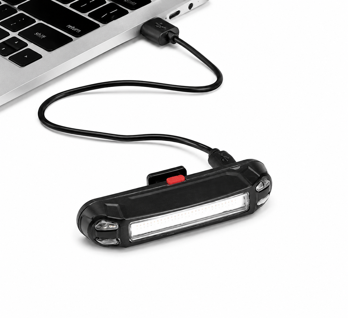 USB Rechargeable Bicycle Taillight 3Modes USB Rear Bike LED Lamp
