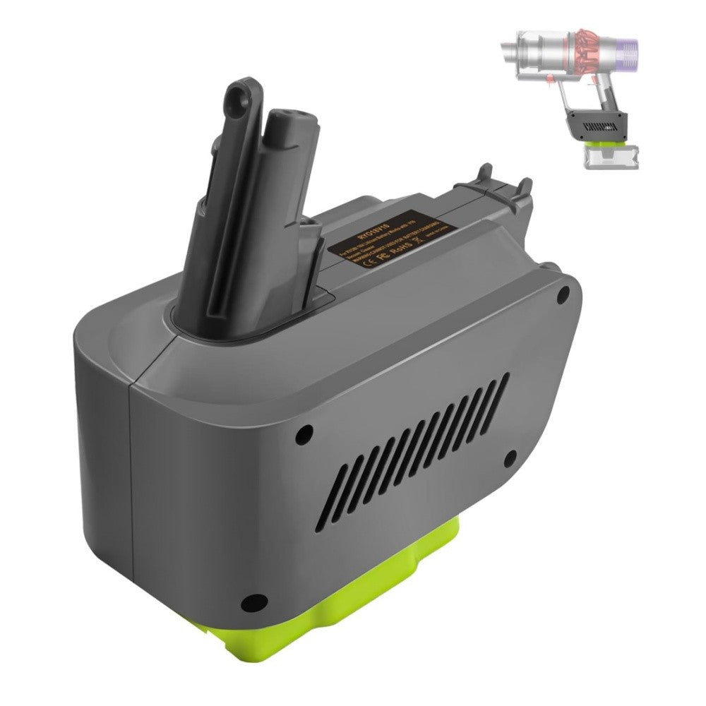 Adapter for Ryobi 18V Battery Convert to for Dyson V10 SV12 Battery Animal