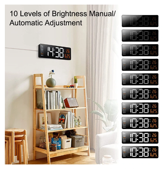 16" Large Digital Wall Clock