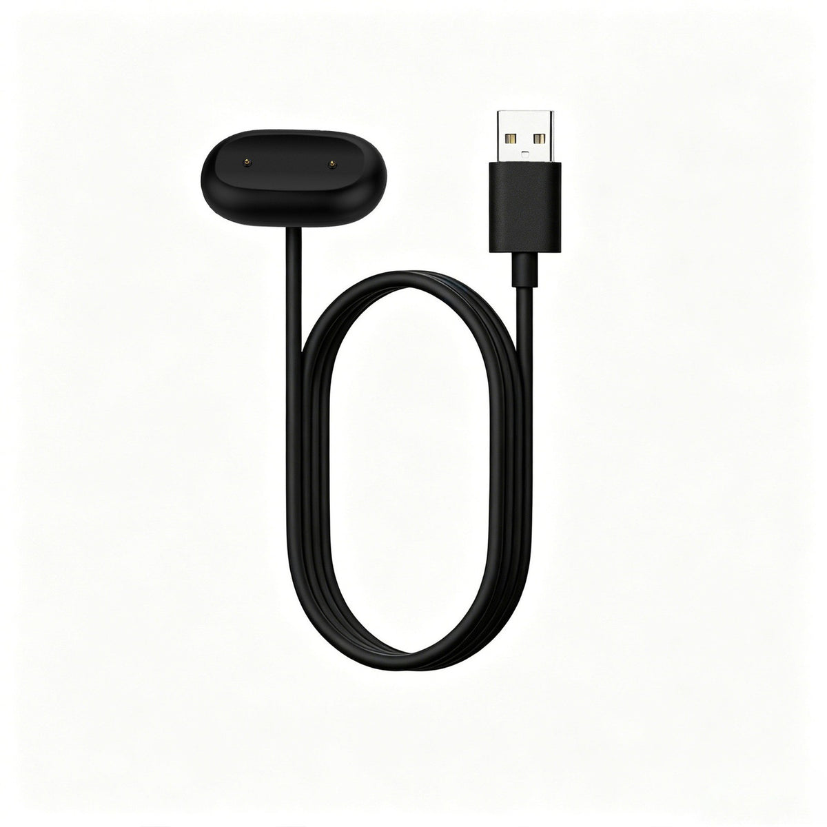 USB Magnetic Charging Cable for Google Fitbit Air Activity Tracker Black