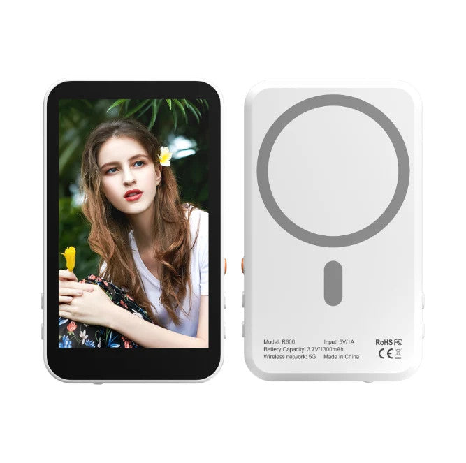 Magnetic Selfie Monitor Screen for iPhone 18 17 Pro Max Android Vlog Rear Camera