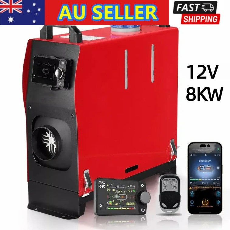 Bluetooth Diesel Air Heater 8KW 12V
