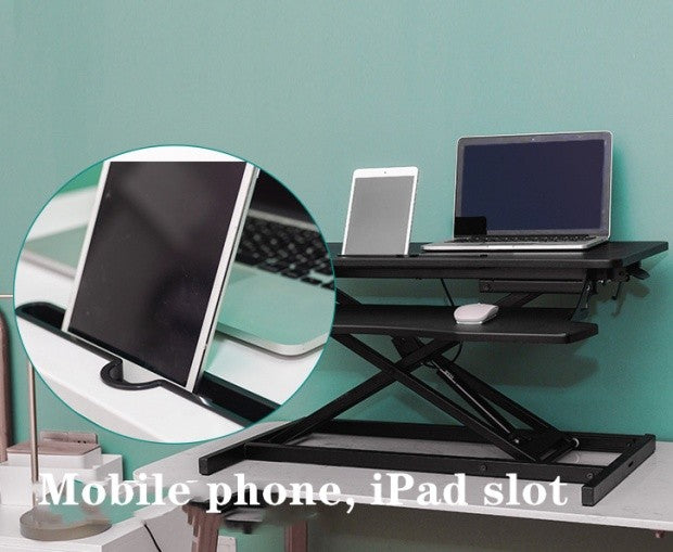 Laptop PC Monitor Computer Workstation Desk Table Converter Height Adjustable