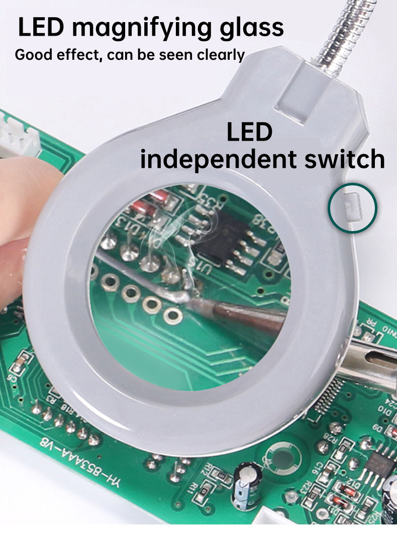 939D Soldering Rework Station Adjustable Temperature Hot Air Heat Gun station
