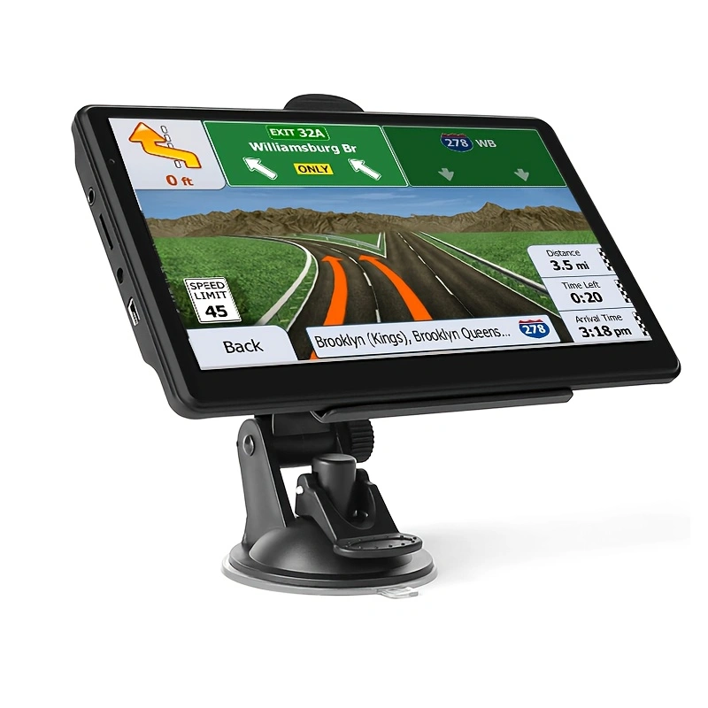 GPS Navigation with Multi-Functional Touch Screen 8G 256M 7 Inch Size