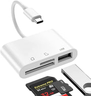 USB C SD/TF Card Reader Type C